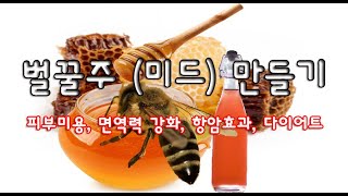 벌꿀주 (미드) 만들기 , 허니문 와인