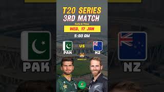 Pakistan vs New Zealand 3rd T20 Match Schedule | Pakistan vs New Zealand Highlights