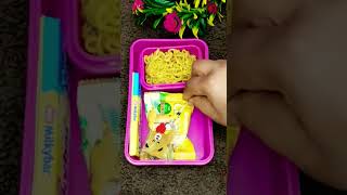 yellow colour food lunch box idea for baby kids school tiffin recipes #shorts #lunchboxidea