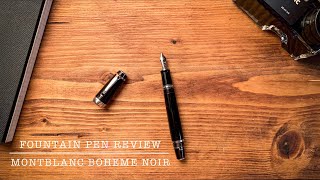 fragile and gimmicky, but I love it | Montblanc Boheme Noir