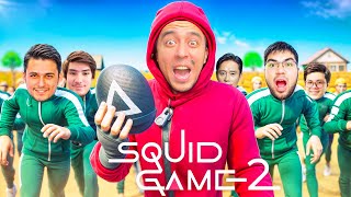 SQUID GAME 2 ➔ Bu O'yinda Faqat Kuchlilar Tirik Qoladi! #khivagame