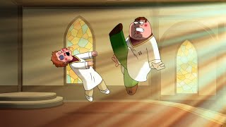 Family Guy - Peter Beats Up The Church Kids