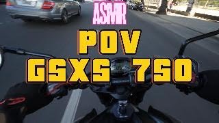 [4K] POV | SUZUKI GSXS750 | 🔥🔥🔥 | ARGENTINA BUENOS AIRES, LIBERTADOR