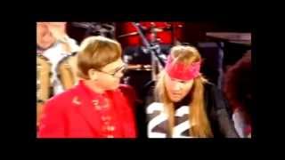Axl Rose e Elton John - Bohemian Rhapsody - (Freddie Mercury Tribute Concert)