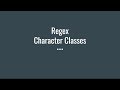 Understanding Regular Expressions | Character Classes