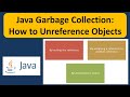Java Garbage Collection: How to Unreference Objects | Java Garbage Collection | Java Tutorial
