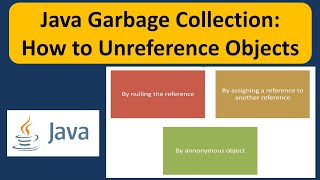 Java Garbage Collection: How to Unreference Objects | Java Garbage Collection | Java Tutorial