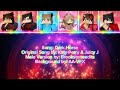 katy perry juicy j x male ver. dark horse mashup minecraft render lyrics video color coded