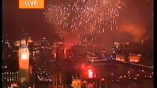 New Year 1999-2000 Millennium, London, UK