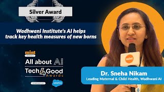 Wadhwani Institute's AI monitors health of new borns | Wins Silver #AllAboutAI Tech4Good Awards