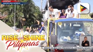 Leni-Kiko tandem, mainit na tinanggap sa Pasig City