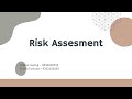 Risk Assesment - Manajemen Risiko Keamanan Siber