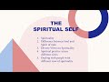 The Spiritual Self (GE USelf: Understanding the Self)