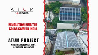 Atum Roof Project - Mirabilis Investment Trust, Bengaluru, Karnataka | #atumsolar #solarpanels