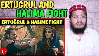 Pakistani Reaction on Ertugrul & Halime Fight Together | Dirilis Ertugrul Fight Scene