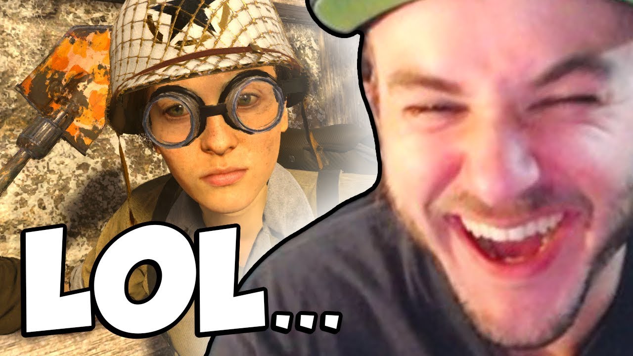 The Worst Cod Ww2 Player Ever Youtube