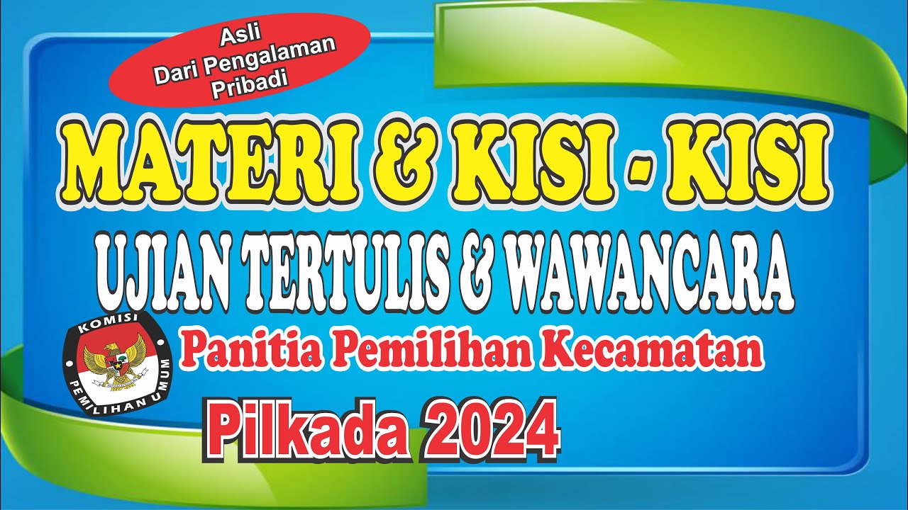 Kisi Kisi Tes Wawancara Pps 2020 | LEMBAR EDU