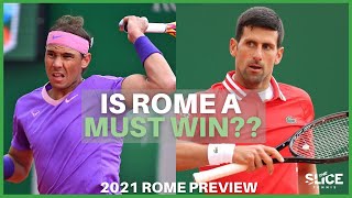Rome 2021: Nadal & Djokovic BOTH Defending Points | THE SLICE