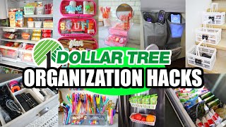 20 Dollar Tree Organization Hacks that are ACTUALLY useful