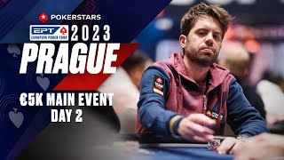 EPT Prague 2023: €5K Main Event - Day 2 Livestream ♠️ PokerStars