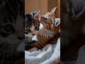 playful kittens cuddling 2 kitten cutekittten cat