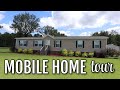 MOBILE HOME TOUR | DOUBLE WIDE UPDATED TOUR | 4 BED 2 BATH | Megan Dill