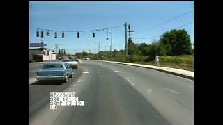 Driving On WA SR-101 South In 1988 (Hoquiam, Aberdeen)