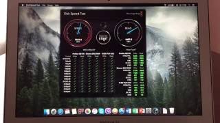 Disk Speed Test - MacBook Air 2015 Early