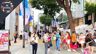 From Myeongdong through City Hall to Gwanghwamun | 4K KOREA | Aug.2022