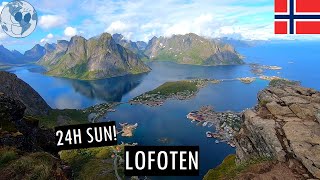LOFOTEN | Midnight Sun, Reinebringen, Å and Henningsvær | Three Week Roadtrip in Norway