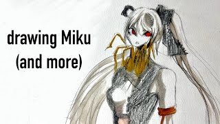 Sketching Miku while I talk about nothing (draw with me)