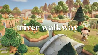 【あつ森】水辺の遊歩道 |  Animal Crossing Longplay 🍃 river walkway  (No Commentary)