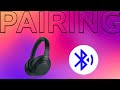 Tutorial How To Pair Sony WH-1000XM4 Wireless Over-the-Ear Headphones | Tutorial