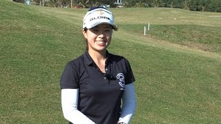 【Enjoy!Golf】笹原優美の「ドライバーショットのセットアップ」編