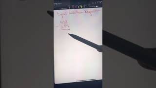 Equal Addition Algorithm