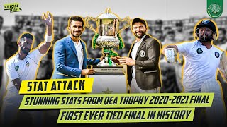 STAT ATTACK - Stunning stats from QeA Trophy Final - First Ever Tied Final In History