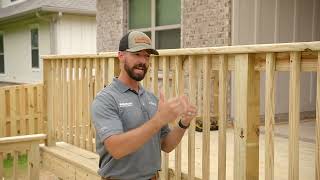 How to Build Deck Railing | YellaWood University