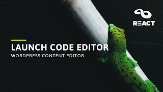 Launching the React Shortcode Editor in WordPress