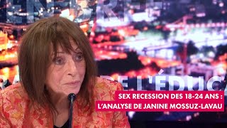 Sex recession des 18-24 ans : l'analyse de Janine Mossuz-Lavau