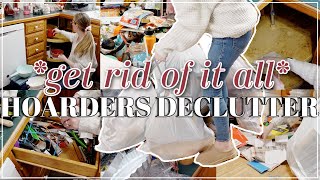 HOARDERS Extreme Declutter / THROWING EVERYTHING OUT 2024 / Decluttering, Organizing, & Cleaning!