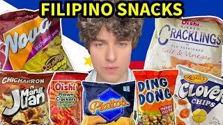 TRYING SNACKS IN THE PHILIPPINES 🇵🇭