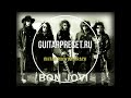 Bon Jovi  -  Bed Of Roses GUITAR BACKING TRACK WITH VOCALS!