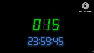 15 second bomb timer (explode on midnight)