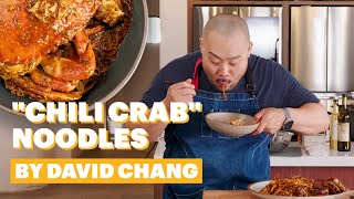 David Chang Makes “Chili Crab” Noodles
