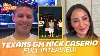 Texans GM Nick Caserio on Nico's Extension, Diggs at OTA's, & Comparing CJ Strou