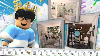building BLOXBURG BATHROOMS DESIGNS WITH THE NEW UPDATE