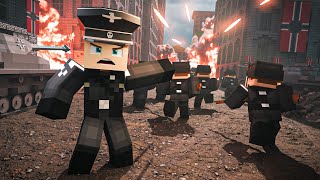 100 Players Simulate WORLD WAR 2 in Minecraft Civilization War