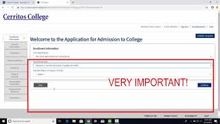 How to Fill Out the Application to Enroll in the Retail Management Program at Cerritos College