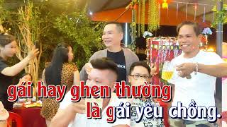 Hờn anh giận em karaoke thiếu giọng nam víp