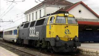 HOMENAJE A LA LOCOMOTORA 333 DE RENFE, LA TRESMIL.wmv